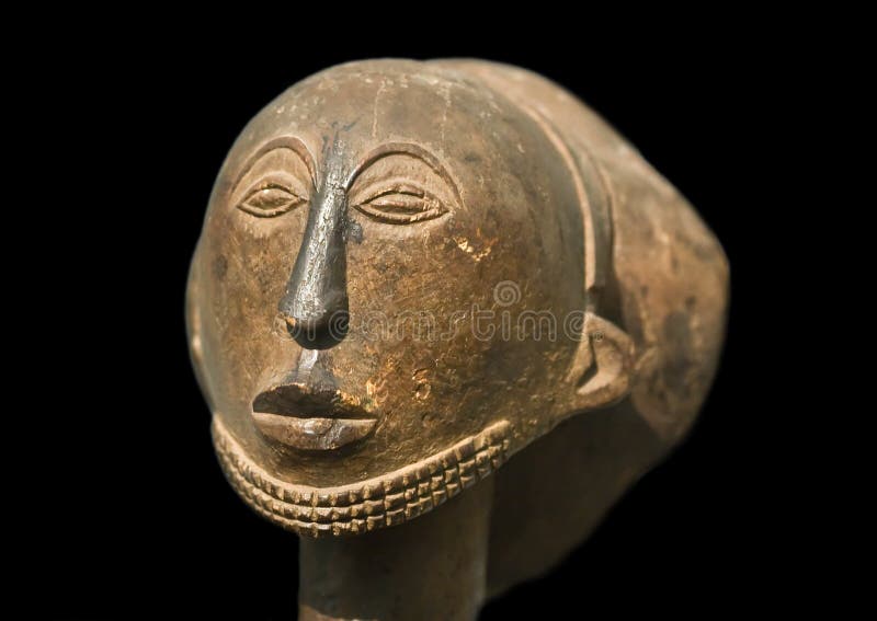 Statua africana fotografie stock libere da diritti