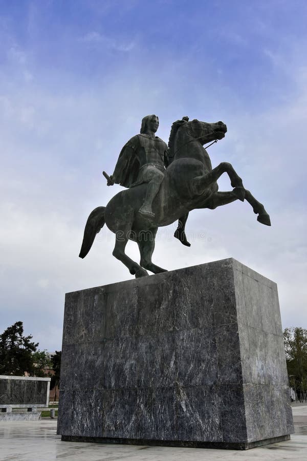 Statua Aleksander Wielki, Saloniki