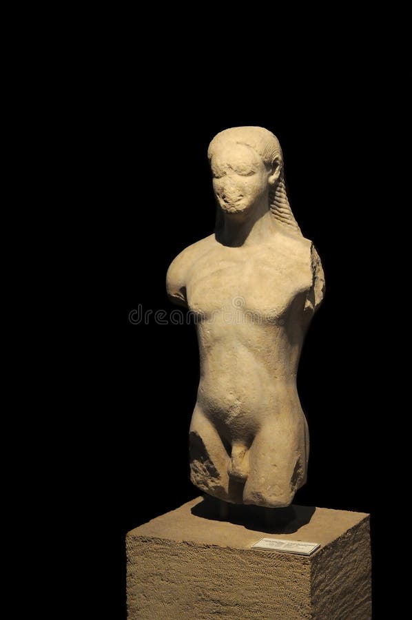 Statua archeologica fotografia stock libera da diritti Statua archeologica fotografia stock libera da diritti