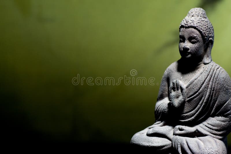 Statua del buddha di zen