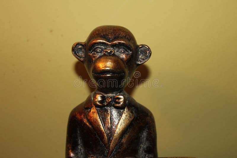 STATUA IN Argento SCIMMIE POGGIATE SU VALIGIA - Foto 8