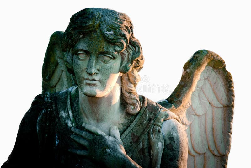 Statua di angelo fotografia stock libera da diritti