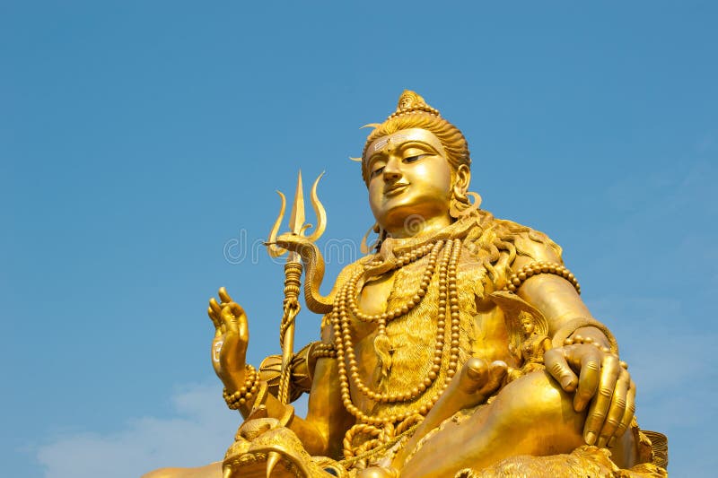 Statua di Lord Shiva fotografia stock libera da diritti Statua di Lord Shiva fotografia stock libera da diritti