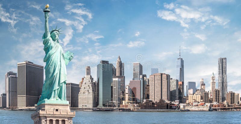 Statua Wolności, punkty zwrotni Miasto Nowy Jork