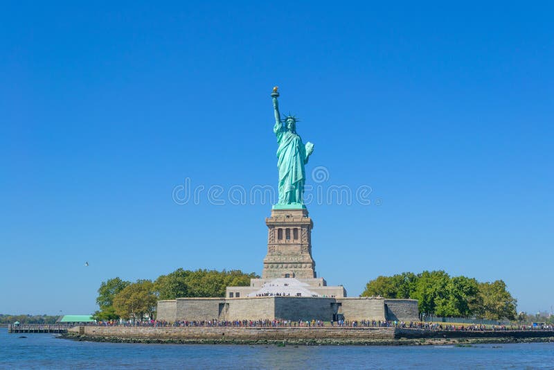 Statua Wolności - swobody wyspa, Nowy Jork USA fotografia stock Statua Wolności - swobody wyspa, Nowy Jork USA fotografia stock