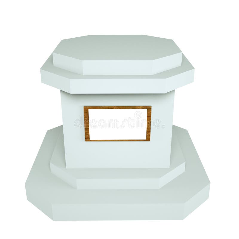Statue Base Podium Stock Illustrations 92 Statue Base Podium Stock