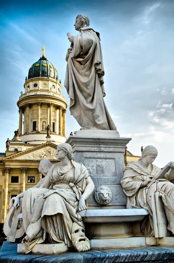 Statue in berlin stock image. Image of berlin, outdoor 36465485