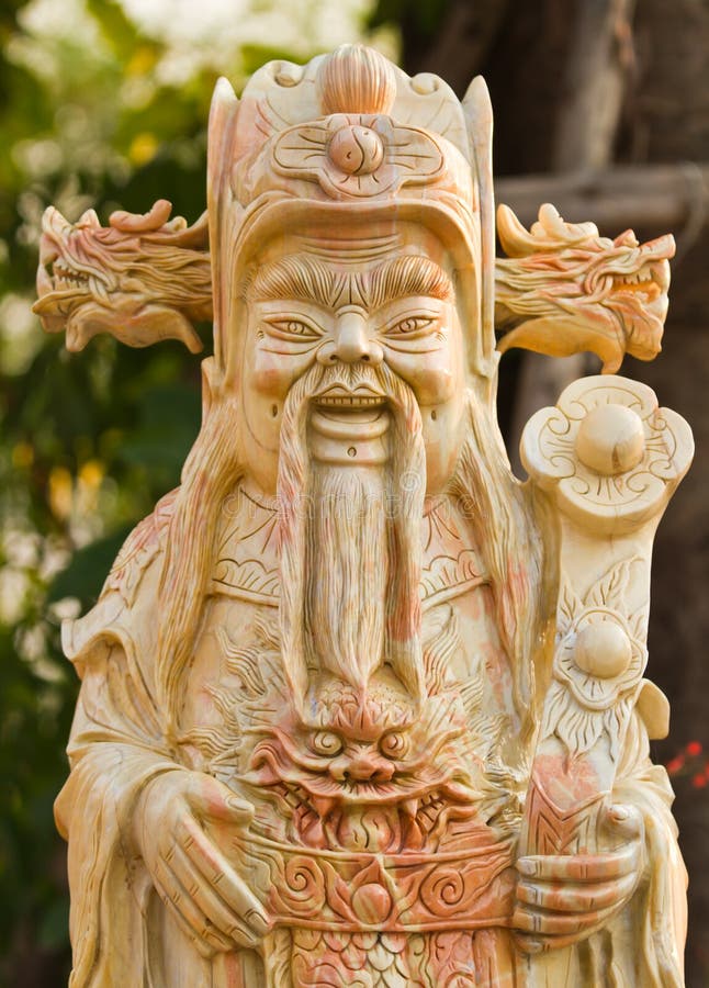 God of china sculpture stock photo. Image of religious 20534402