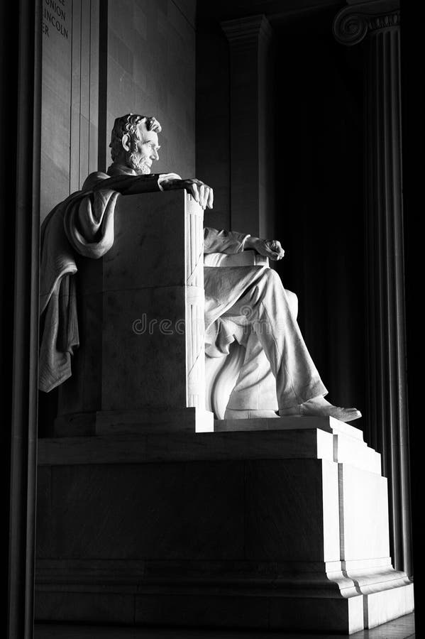 Statue d'Abraham Lincoln image stock Statue d'Abraham Lincoln image stock