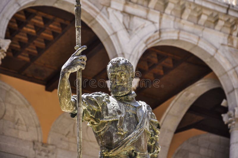 Statue de Charles V à Toledo, Espagne