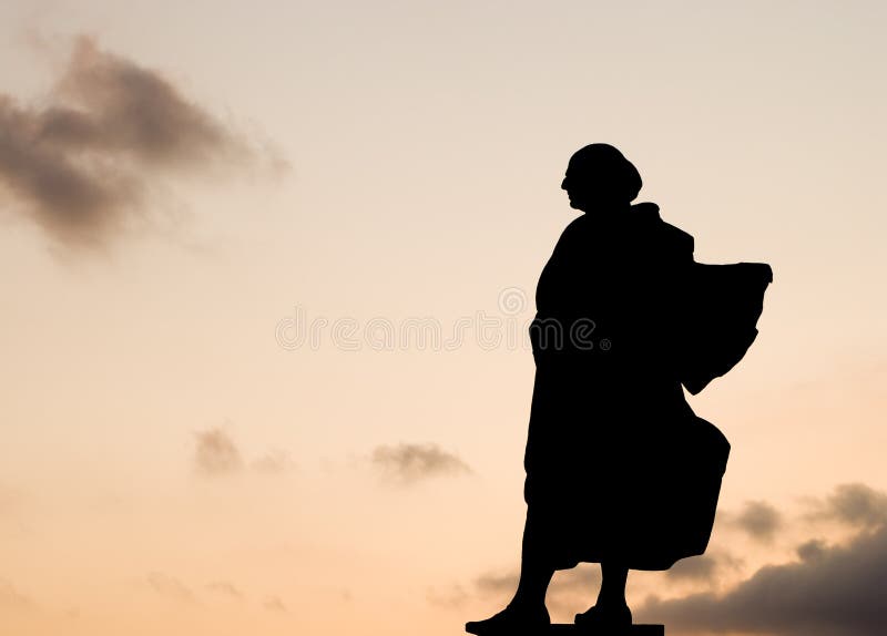 statue de Christopher Columbus photo libre de droits statue de Christopher Columbus photo libre de droits