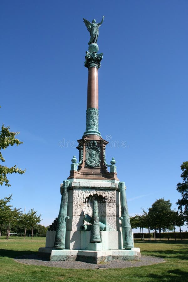 Statue de Copenhague image stock. Image du copenhague 6583649