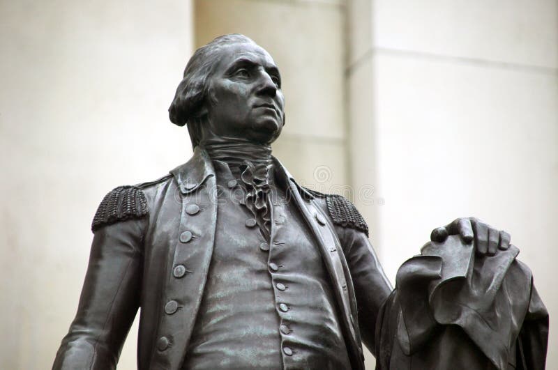 Statue de George Washington image libre de droits Statue de George Washington image libre de droits