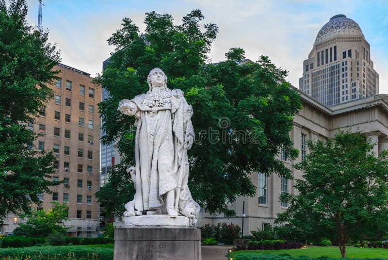 Statue de Louis XVI - Louisville Kentucky
