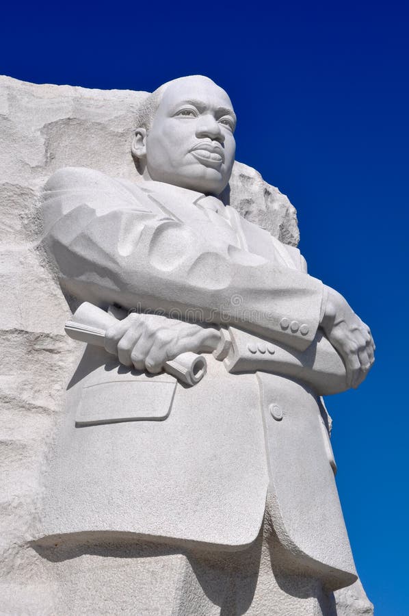 Statue de Martin Luther King image libre de droits Statue de Martin Luther King image libre de droits