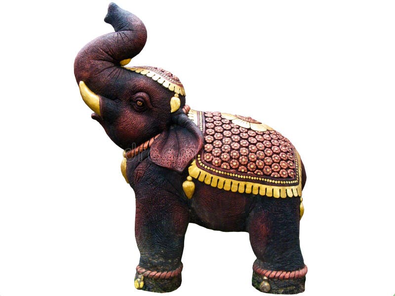 Elephant Decoration In Thailand Stock Photo, Picture and Royalty