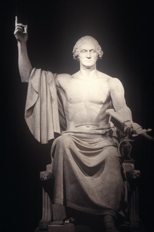 Statue of Washington Stock Image Image of states, 26894363