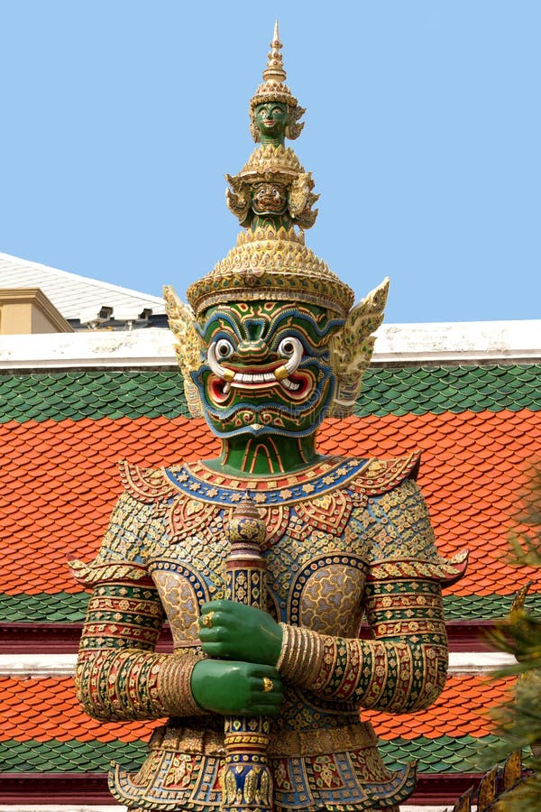 Statue at the Grand Palace, Bangkok