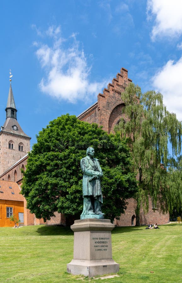 The Cathedral of Odense in Denmark Editorial Stock Photo - Image of ...