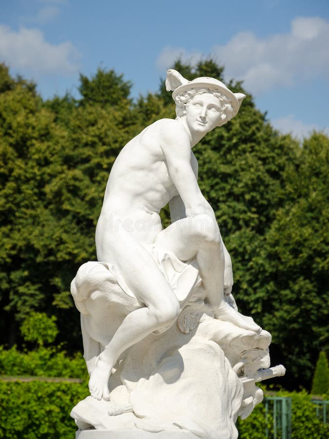 Statue of Hermes in Park Sanssouci, Potsdam, Germany