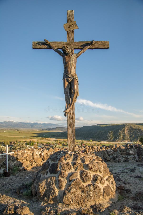 Statue Of Jesus On The Cross Editorial Photography Image Of Christ