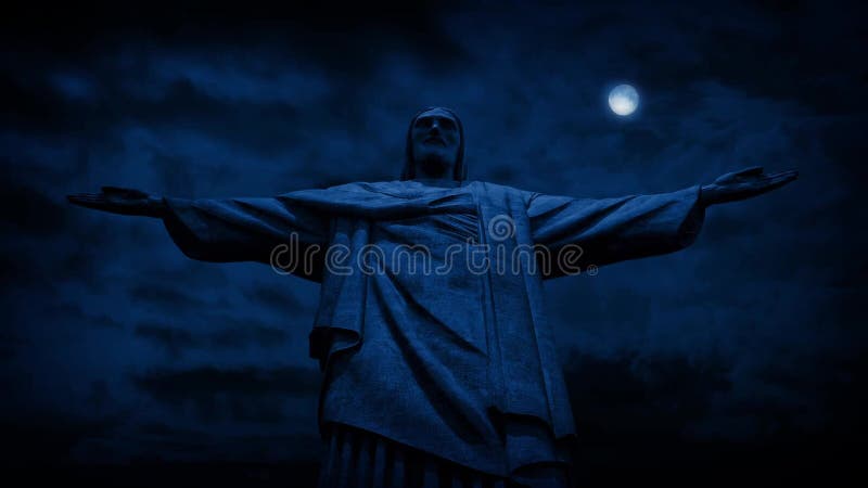 christ the redeemer moon