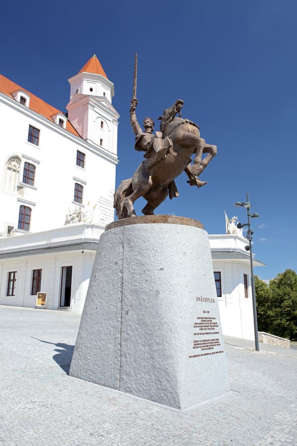 Statue of king Svatopluk