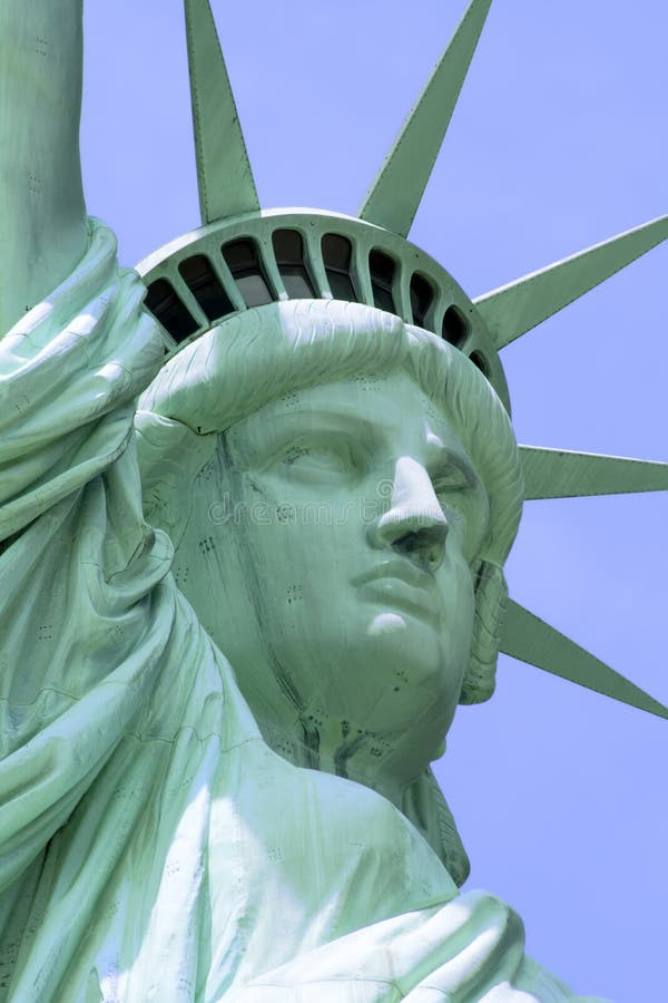 Statue of Liberty head stock photo. Image of paris, united - 53060846
