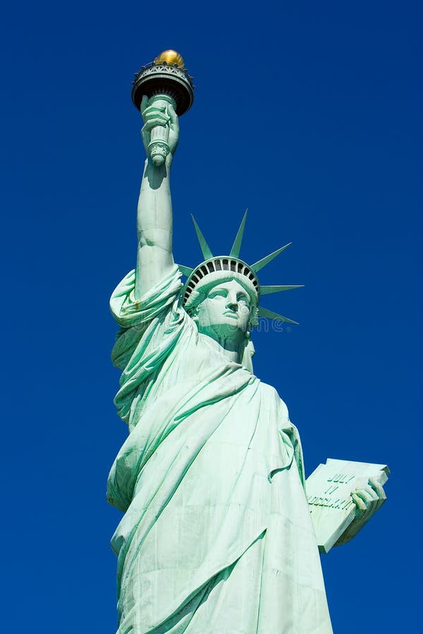 Statue of Liberty stock photo. Image of island, book, architecture ...