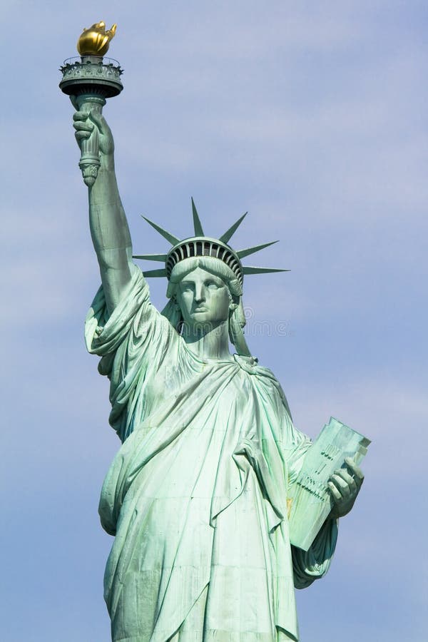 The Statue of Liberty stock photo. Image of tourism, architecture ...
