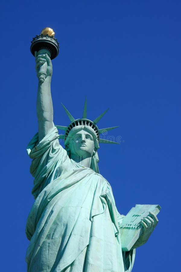 Statue of Liberty close-up stock photo. Image of united - 5962042