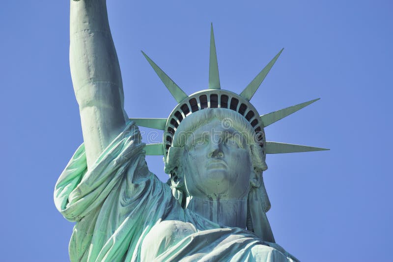Statue of Liberty stock photo. Image of iconic, blue - 28585112
