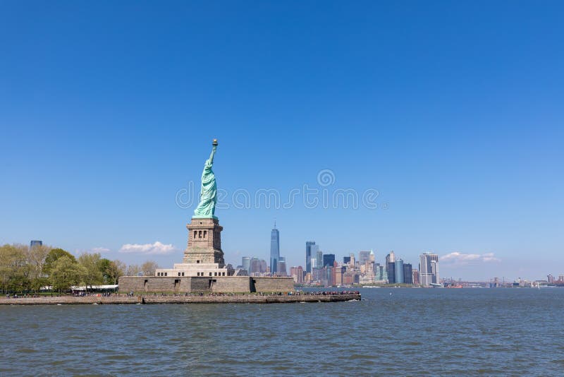 The Statue of Liberty in New York City royalty free stock photo The Statue of Liberty in New York City royalty free stock photo