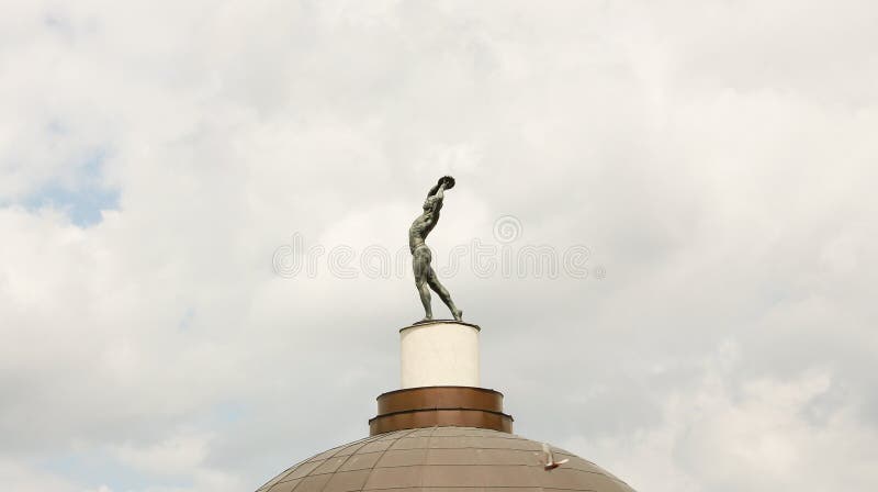 Statue of a Man stock photography