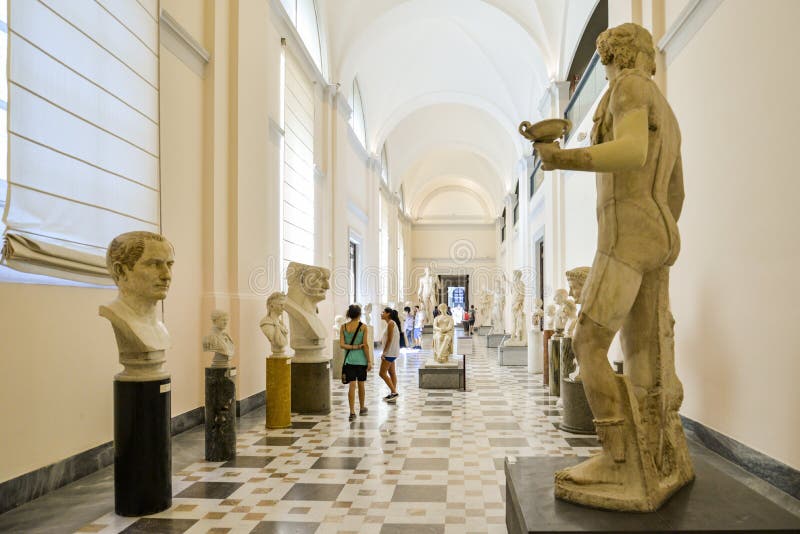 Statue in Naples National Archaeological Museum.