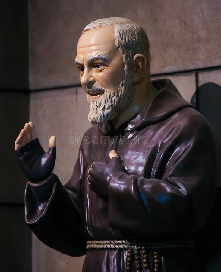 Padre Pio, Also Known As Saint Pio of Pietrelcina Editorial Photo - Image  of italian, pietrelcina: 134149716