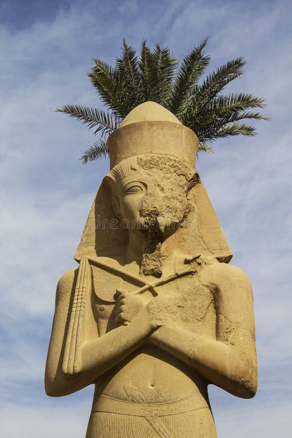 Ramses II. Karnak Temple. Luxor, Egypt royalty free stock image