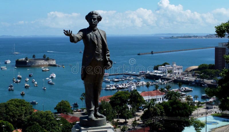 statue of the poet castro alves