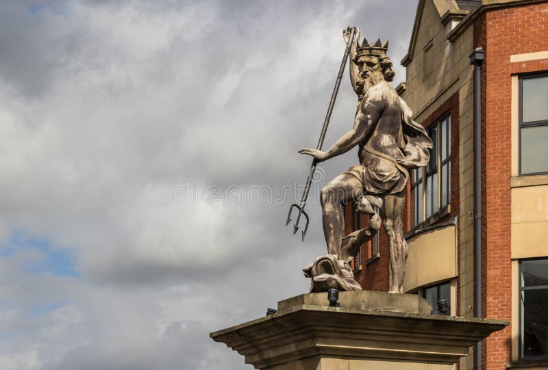 Statue of Poseidon stock photo Statue of Poseidon stock photo