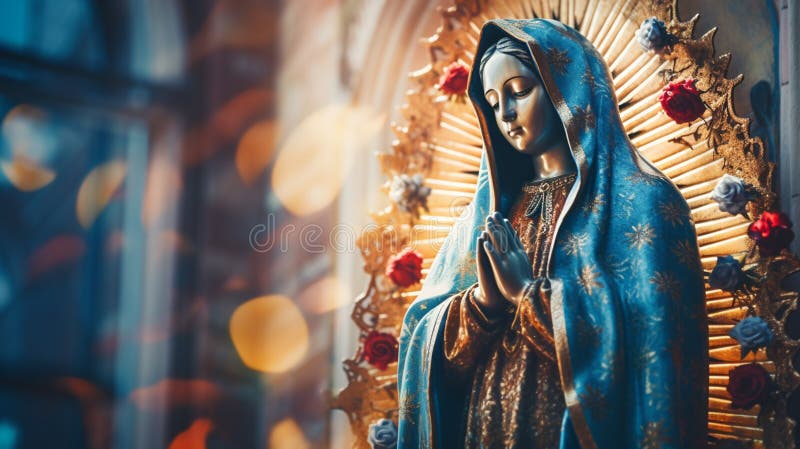 Virgen Maria De Guadalupe Fotos de stock - Fotos libres de regalías de  Dreamstime