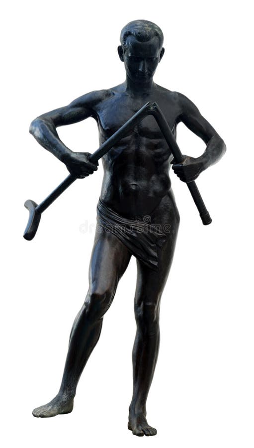 Statue of staff breaker