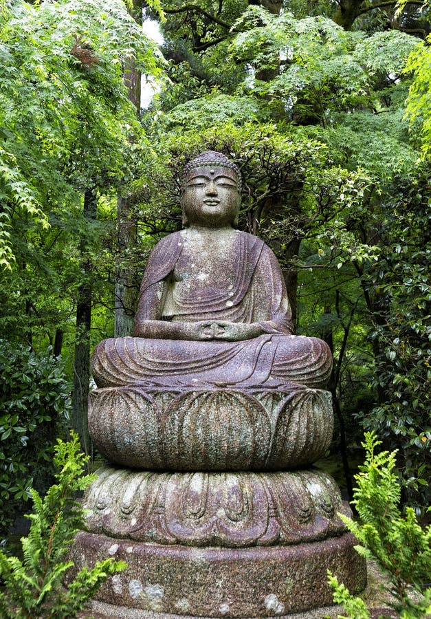Shintoistischer Buddhistischer Detailtempel Und garten In