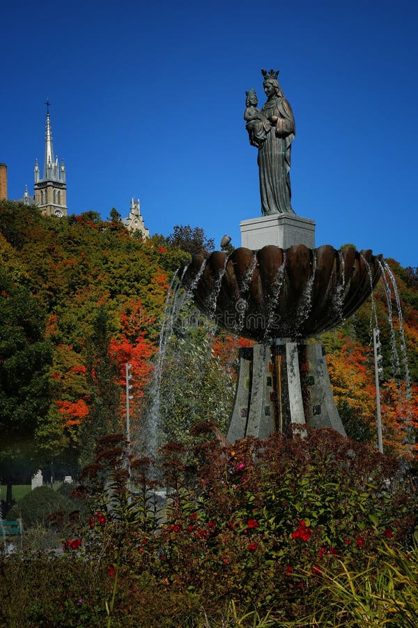 Statue von Suite Anne in Quebec
