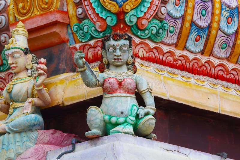 Statues indoues dans Sri Lanka image stock Statues indoues dans Sri Lanka image stock