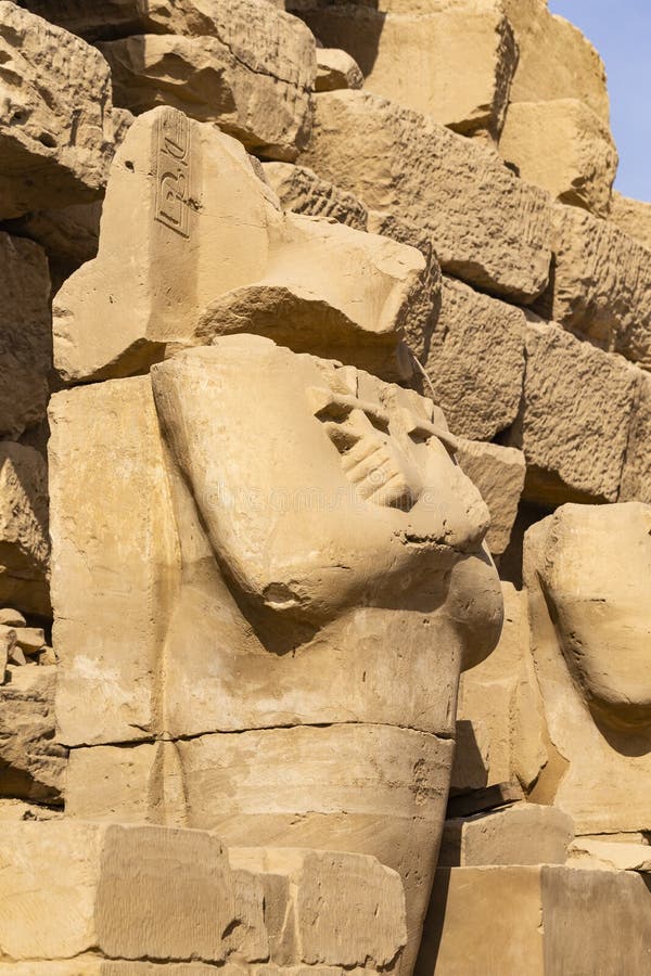 Statues of Ramses II. Egypt, Luxor - Karnak Temple