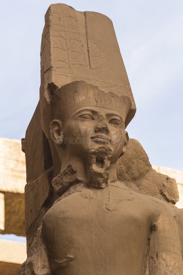 Statues of Ramses II. Egypt, Luxor - Karnak Temple