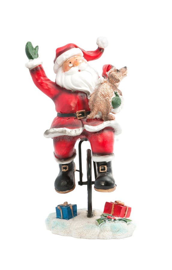 Statuette von Weihnachtsmann stockbilder Statuette von Weihnachtsmann stockbilder