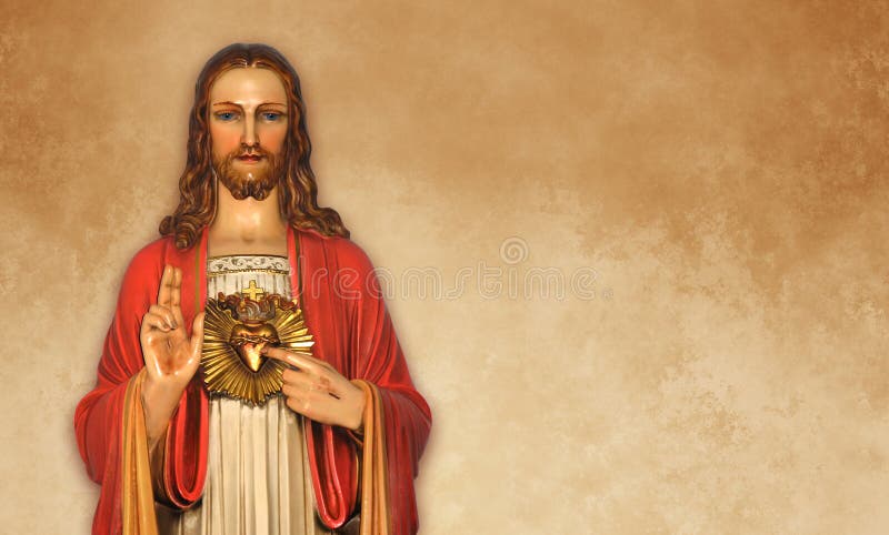 Statuy Święty serce Jezusowy pojęcie religia obraz royalty free Statuy Święty serce Jezusowy pojęcie religia obraz royalty free