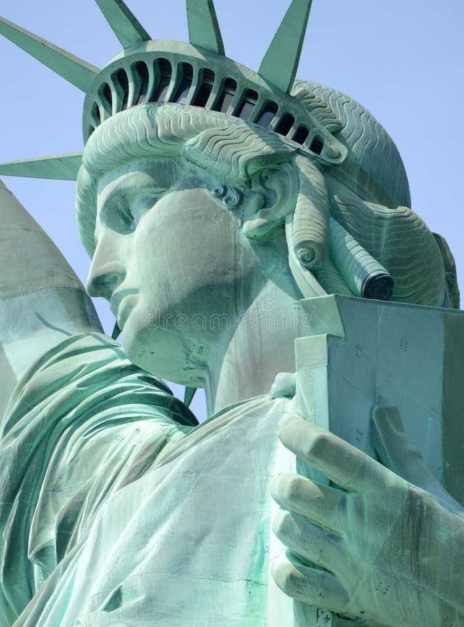Staty av frihet, Liberty Island, New York City royaltyfri foto Staty av frihet, Liberty Island, New York City royaltyfri foto