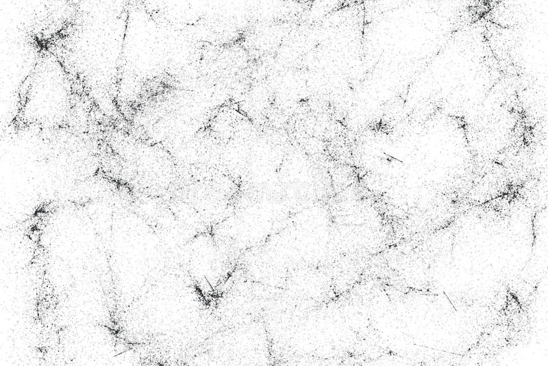 Staub und gekratzt strukturierte Hintergründe grunge weiß und schwarz Wand Hintergrund stock abbildung